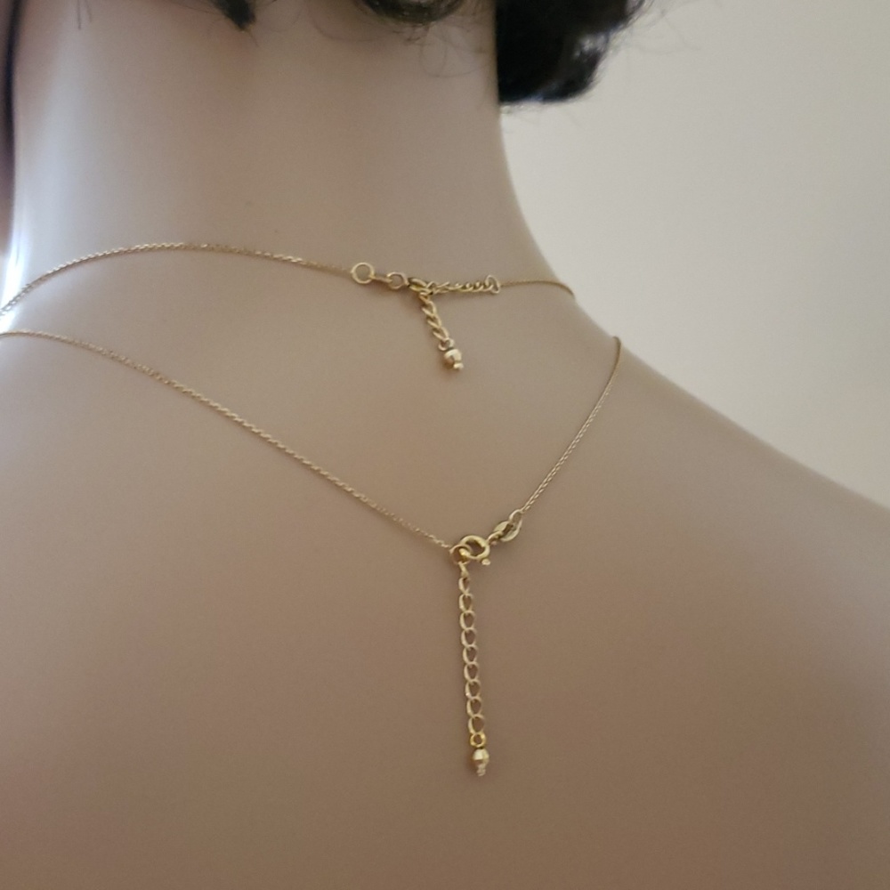 Link necklace with Bar design - Picture 3 of 5